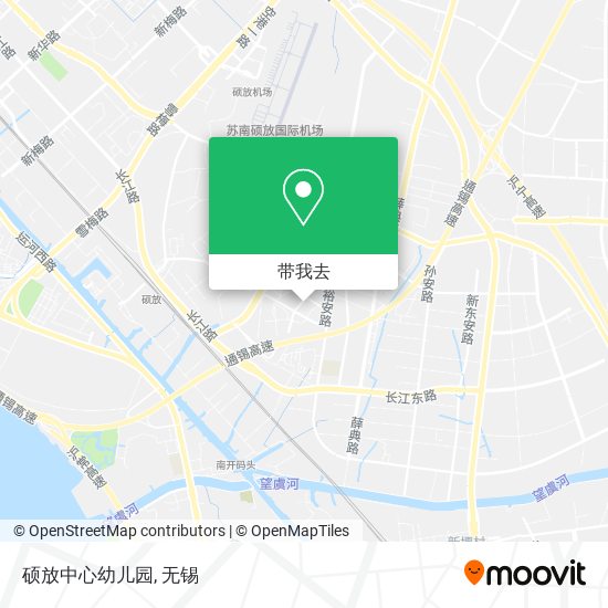 硕放中心幼儿园地图
