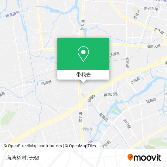 庙塘桥村地图