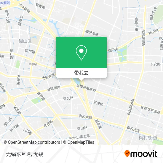 无锡东互通地图