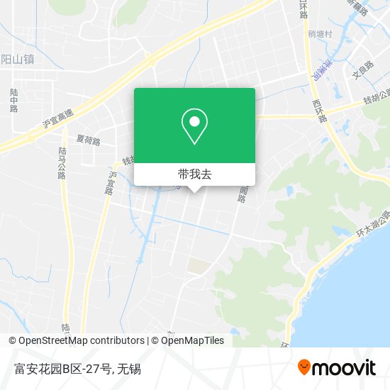 富安花园B区-27号地图