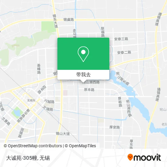 大诚苑-305幢地图