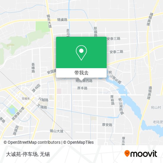 大诚苑-停车场地图