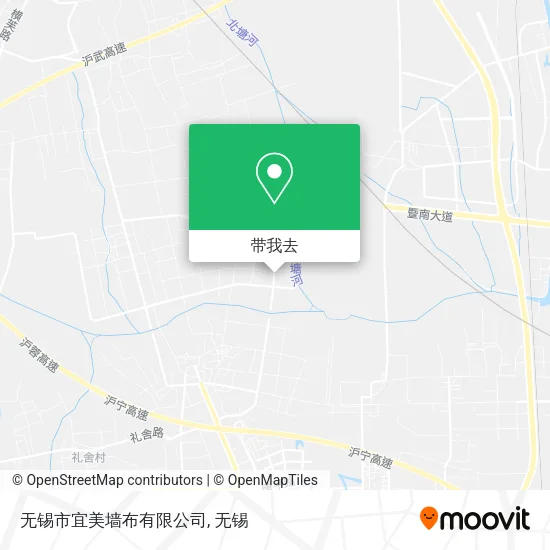 无锡市宜美墙布有限公司地图