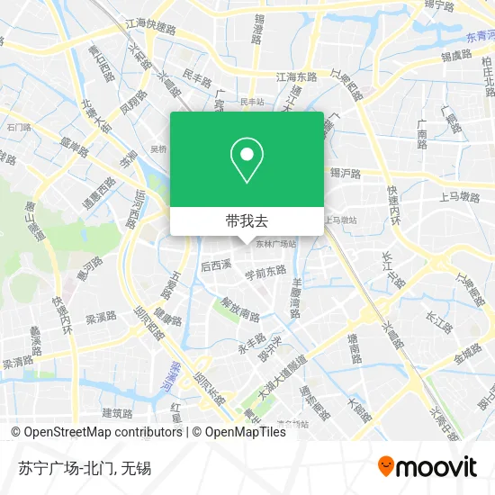 苏宁广场-北门地图