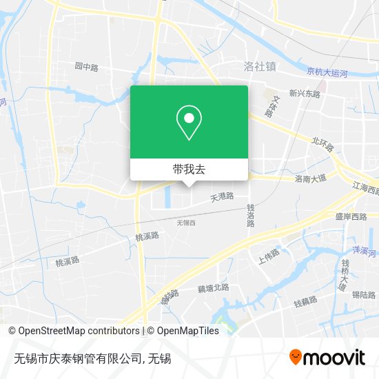 无锡市庆泰钢管有限公司地图