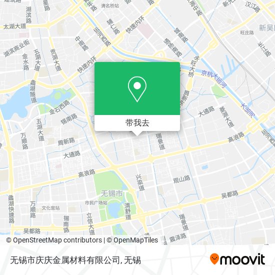 无锡市庆庆金属材料有限公司地图