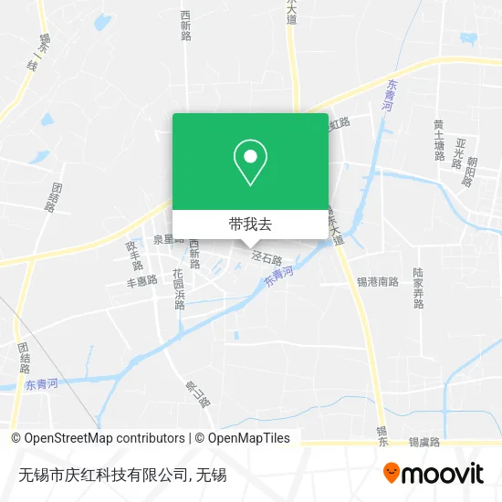无锡市庆红科技有限公司地图