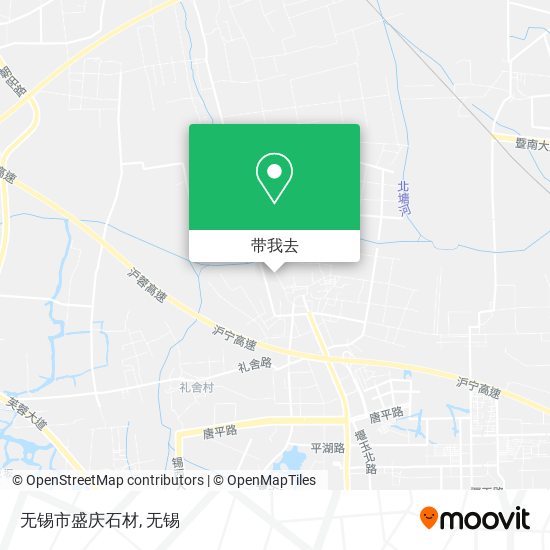 无锡市盛庆石材地图