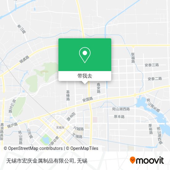 无锡市宏庆金属制品有限公司地图