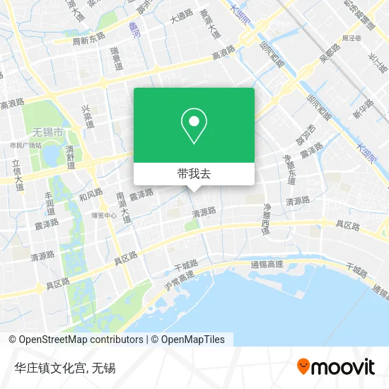 华庄镇文化宫地图