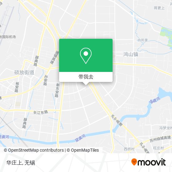 华庄上地图
