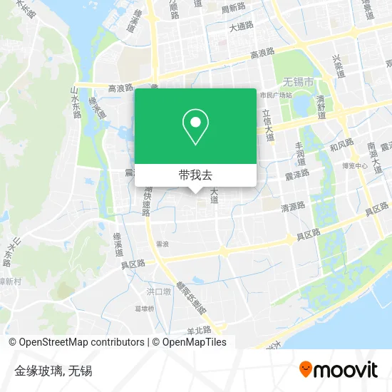 金缘玻璃地图
