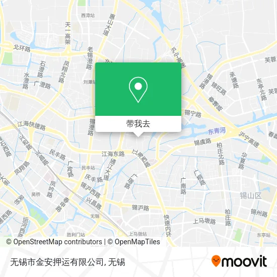 无锡市金安押运有限公司地图
