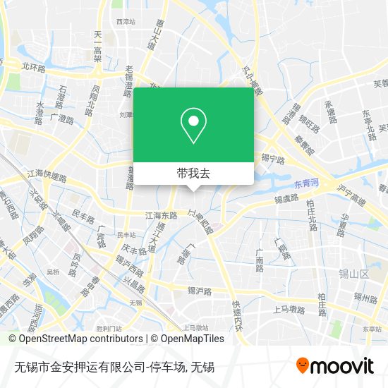 无锡市金安押运有限公司-停车场地图