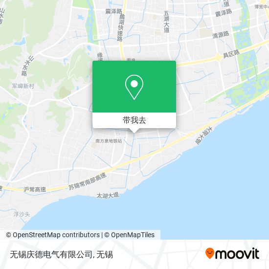 无锡庆德电气有限公司地图