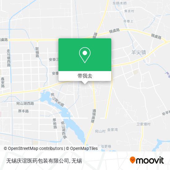 无锡庆谊医药包装有限公司地图
