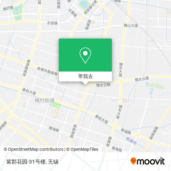 紫郡花园-31号楼地图