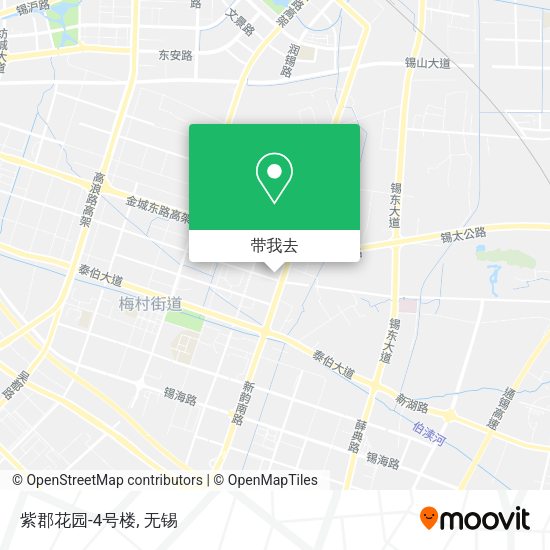 紫郡花园-4号楼地图