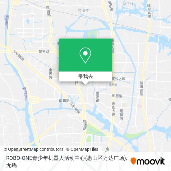 ROBO-ONE青少年机器人活动中心(惠山区万达广场)地图