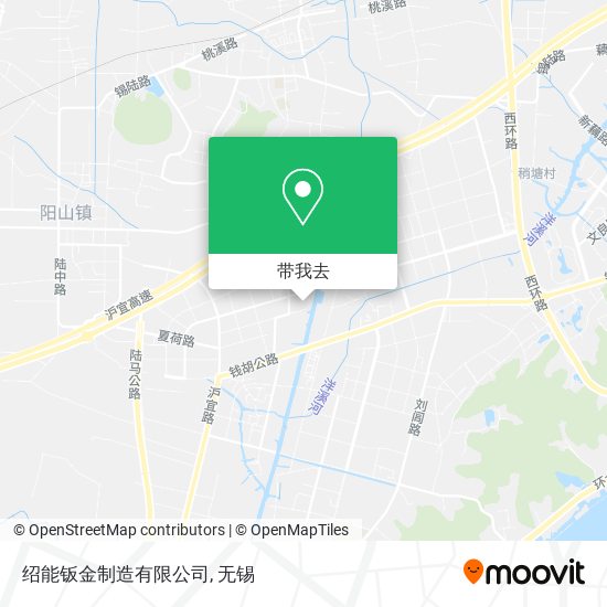 绍能钣金制造有限公司地图