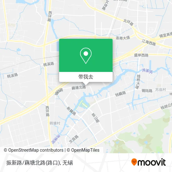 振新路/藕塘北路(路口)地图