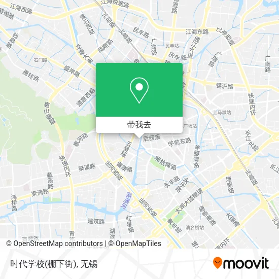 时代学校(棚下街)地图