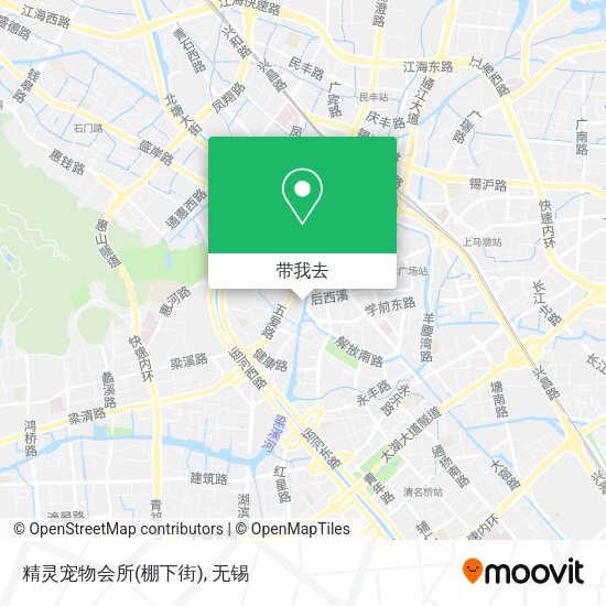 精灵宠物会所(棚下街)地图