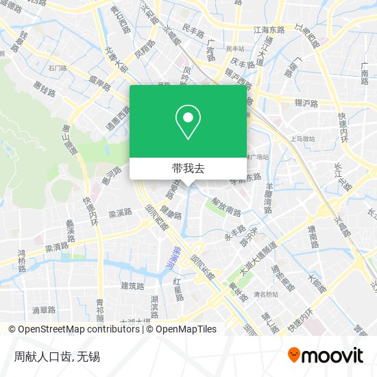 周献人口齿地图