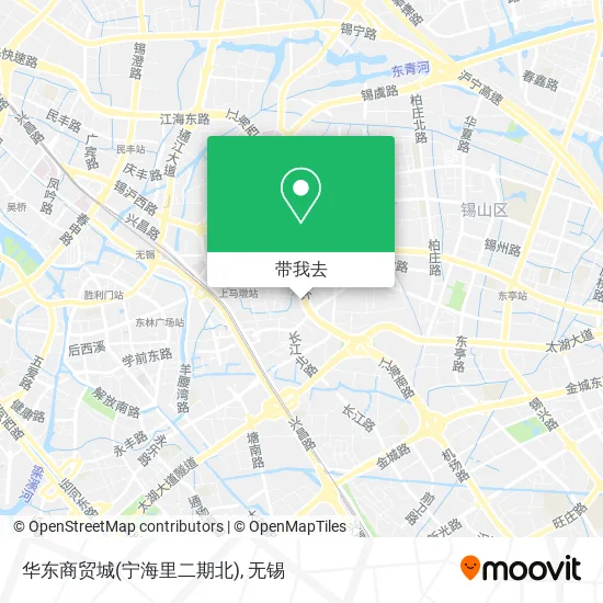 华东商贸城(宁海里二期北)地图