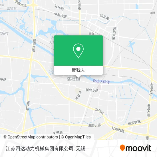 江苏四达动力机械集团有限公司地图