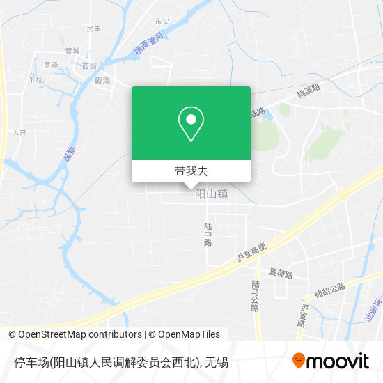停车场(阳山镇人民调解委员会西北)地图