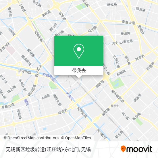 无锡新区垃圾转运(旺庄站)-东北门地图