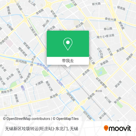 无锡新区垃圾转运(旺庄站)-东北门地图