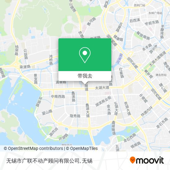 无锡市广联不动产顾问有限公司地图