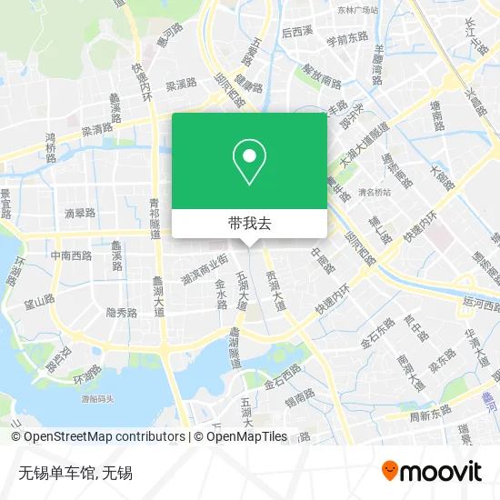 无锡单车馆地图