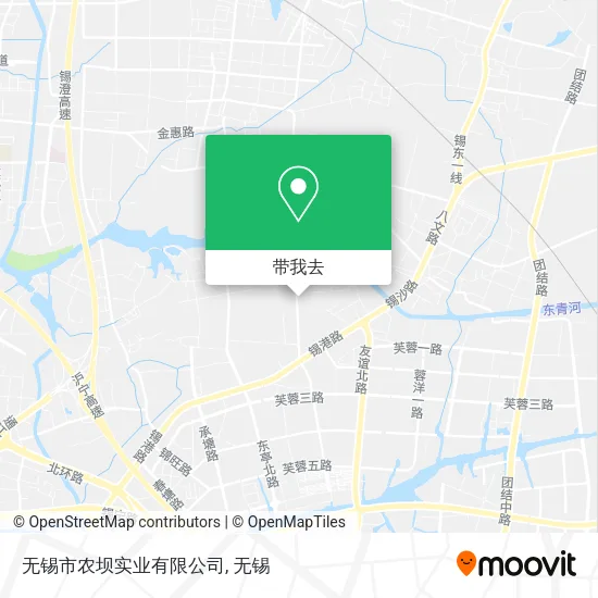 无锡市农坝实业有限公司地图