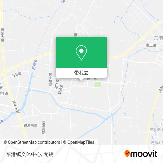 东港镇文体中心地图