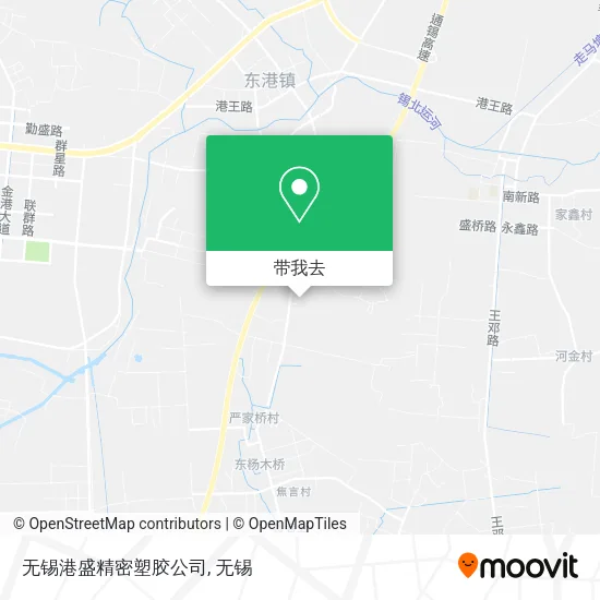 无锡港盛精密塑胶公司地图