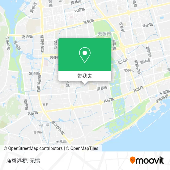 庙桥港桥地图