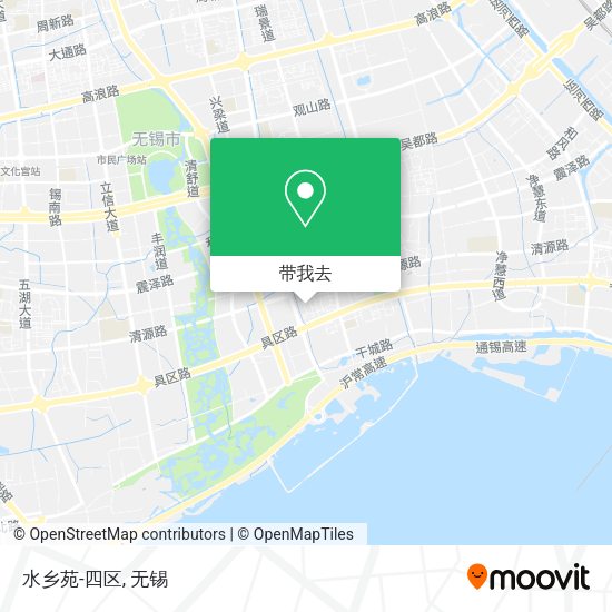 水乡苑-四区地图