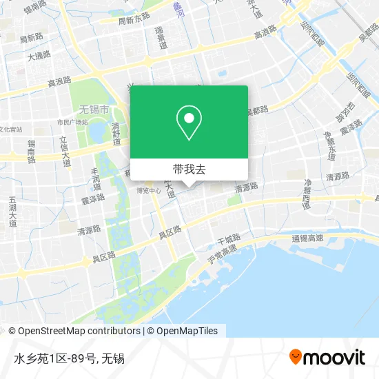 水乡苑1区-89号地图