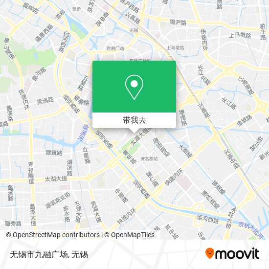 无锡市九融广场地图