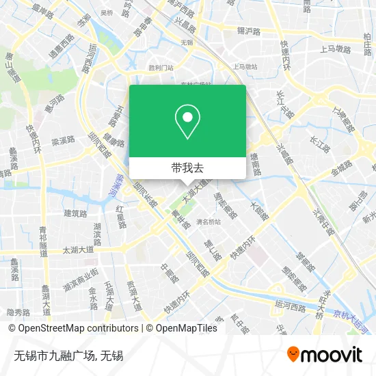 无锡市九融广场地图