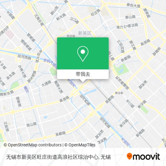 无锡市新吴区旺庄街道高浪社区综治中心地图