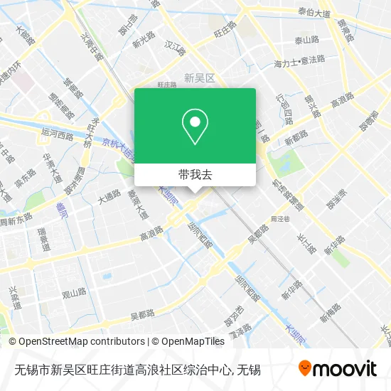 无锡市新吴区旺庄街道高浪社区综治中心地图