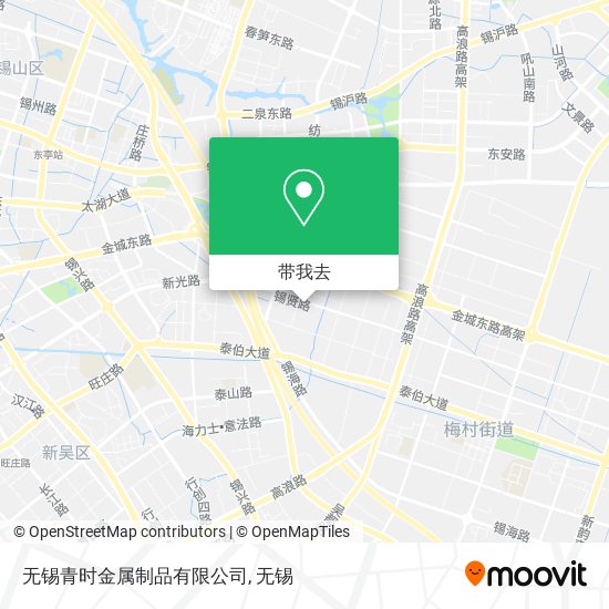 无锡青时金属制品有限公司地图