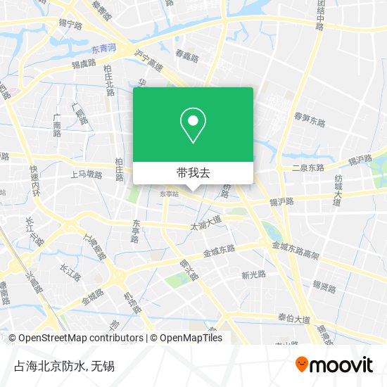 占海北京防水地图