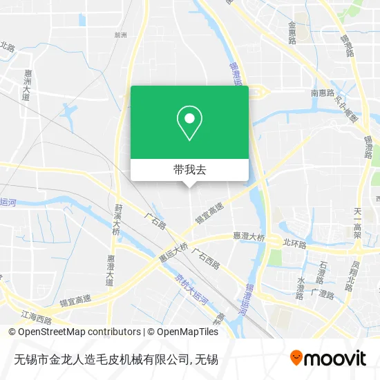 无锡市金龙人造毛皮机械有限公司地图
