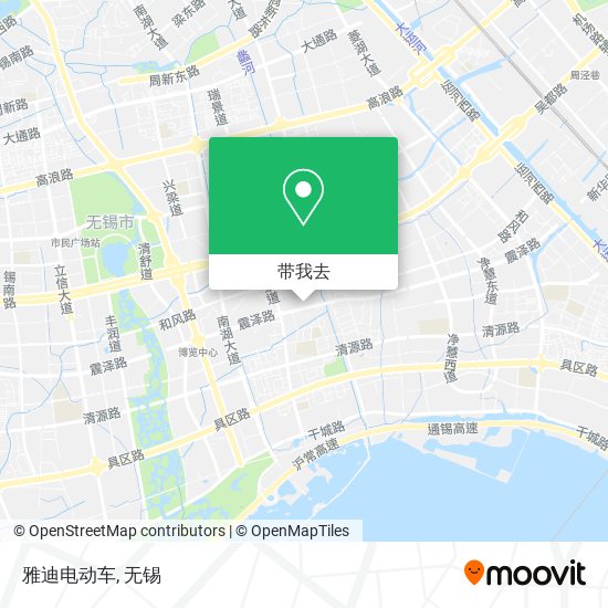 雅迪电动车地图