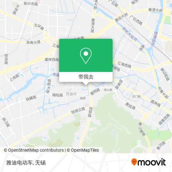 雅迪电动车地图